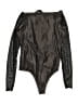 Unbranded 100% Polyester Black Bodysuit Size M (estimated) - photo 1
