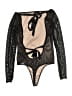 Unbranded 100% Polyester Black Bodysuit Size M (estimated) - photo 2