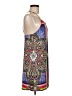 Silvergate Paisley Blue Casual Dress Size M - photo 4