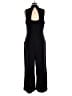 Eva Franco Solid Black Jumpsuit Size M - photo 2