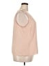 Nine West 100% Polyester Tan Sleeveless Blouse Size XXL - photo 4