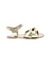 J.Crew Metallic Gold Sandals Size EU 24 / US 7 1/2-8 (kids) - photo 1