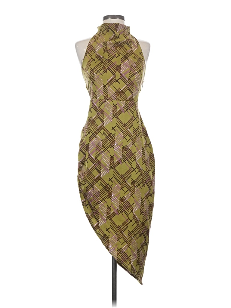 Pre-owned Heartloom Cocktail Dress In Brown