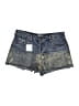 Sun & Shadow 100% Cotton Blue Denim Shorts Size 29 waist - photo 1