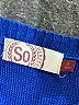 SO Blue Pullover Sweater Size S - photo 7