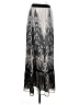 Express Chevron-herringbone Silver Formal Skirt Size XS - photo 1