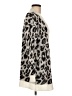 BB Dakota Animal Print Ivory Cardigan Size M - photo 4