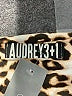 Audrey 3+1 100% Polyester Animal Print Brown Tan Casual Dress Size L - photo 7