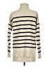 Ann Taylor LOFT Stripes Ivory Pullover Sweater Size S - photo 2