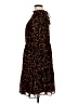 J.Crew 100% Polyester Animal Print Brown Cocktail Dress Size M - photo 5