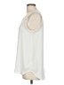 CAbi 100% Polyester Ivory Sleeveless Blouse Size M - photo 5