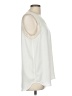 CAbi 100% Polyester Ivory Sleeveless Blouse Size M - photo 4