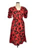 Walter Baker Print Red Cocktail Dress Size XL - photo 1