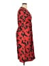 Walter Baker Print Red Cocktail Dress Size XL - photo 4