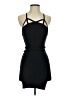 Bebe Solid Black Cocktail Dress Size XS - photo 1