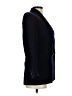 Gianni Sport 100% Wool Black Blue Wool Blazer Size 6 - photo 4