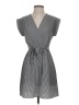 Assorted Brands Chevron-herringbone Gray Casual Dress Size XS - photo 1