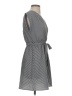 Assorted Brands Chevron-herringbone Gray Casual Dress Size XS - photo 4