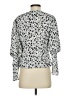 ASTR The Label 100% Polyester Silver 3/4 Sleeve Blouse Size S - photo 2