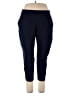 J.Crew Collection 100% Polyester Solid Blue Active Pants Size 12 - photo 1