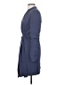 Babaton 100% Polyester Blue Trenchcoat Size XXS - photo 5