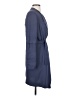 Babaton 100% Polyester Blue Trenchcoat Size XXS - photo 4