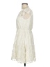 MM Couture Ivory Cocktail Dress Size M - photo 5