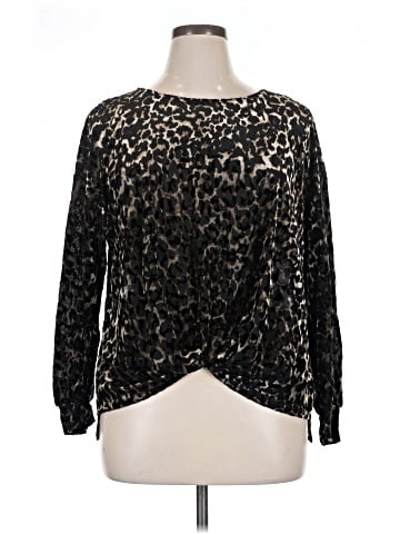 Karen Kane Long Sleeve Blouse (view 1)
