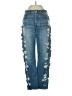 3x1 100% Cotton Stars Blue Jeans Size 25 waist - photo 1