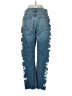 3x1 100% Cotton Stars Blue Jeans Size 25 waist - photo 2