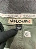 Volcom 100% Cotton Green Gray Casual Pants Size 7 - photo 7