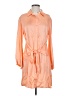 Red Haute Orange Casual Dress Size S - photo 1