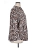 Kim Rogers Animal Print Brown 3/4 Sleeve Blouse Size 1X - photo 4