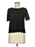 Broadway & Broome Black Short Sleeve Top Size M - photo 1