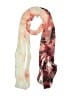 Unbranded Floral Orange Red Scarf One size - photo 1