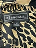 Elementz 100% Polyester Animal Print Gold Long Sleeve Blouse Size M - photo 7