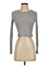 Forever 21 Metallic Silver Cardigan Size S - photo 1