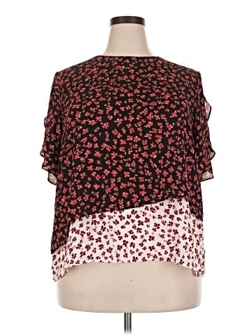 14th & Union Short Sleeve Blouse (view 1)