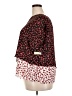 14th & Union 100% Polyester Red Short Sleeve Blouse Size 2X - photo 5