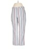 Free People Stripes White Casual Pants Size 2 - photo 1