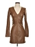 Zara Brown Cocktail Dress Size XS - photo 1