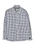 Massimo Dutti Polka Dots Blue Long Sleeve Button-Down Shirt Size 7 - 8 - photo 1