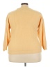 Roaman's 100% Acrylic Yellow Turtleneck Sweater Size 26 (2X) - photo 2