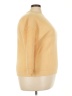 Roaman's 100% Acrylic Yellow Turtleneck Sweater Size 26 (2X) - photo 4