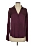Paige Burgundy Long Sleeve Blouse Size S - photo 1