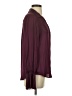 Paige Burgundy Long Sleeve Blouse Size S - photo 4
