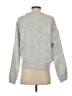 Subdued Solid Silver Turtleneck Sweater Size XS - photo 2