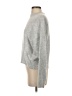 Subdued Solid Silver Turtleneck Sweater Size XS - photo 5
