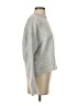 Subdued Solid Silver Turtleneck Sweater Size XS - photo 4