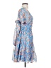 1.State Paisley Blue Cocktail Dress Size S - photo 4